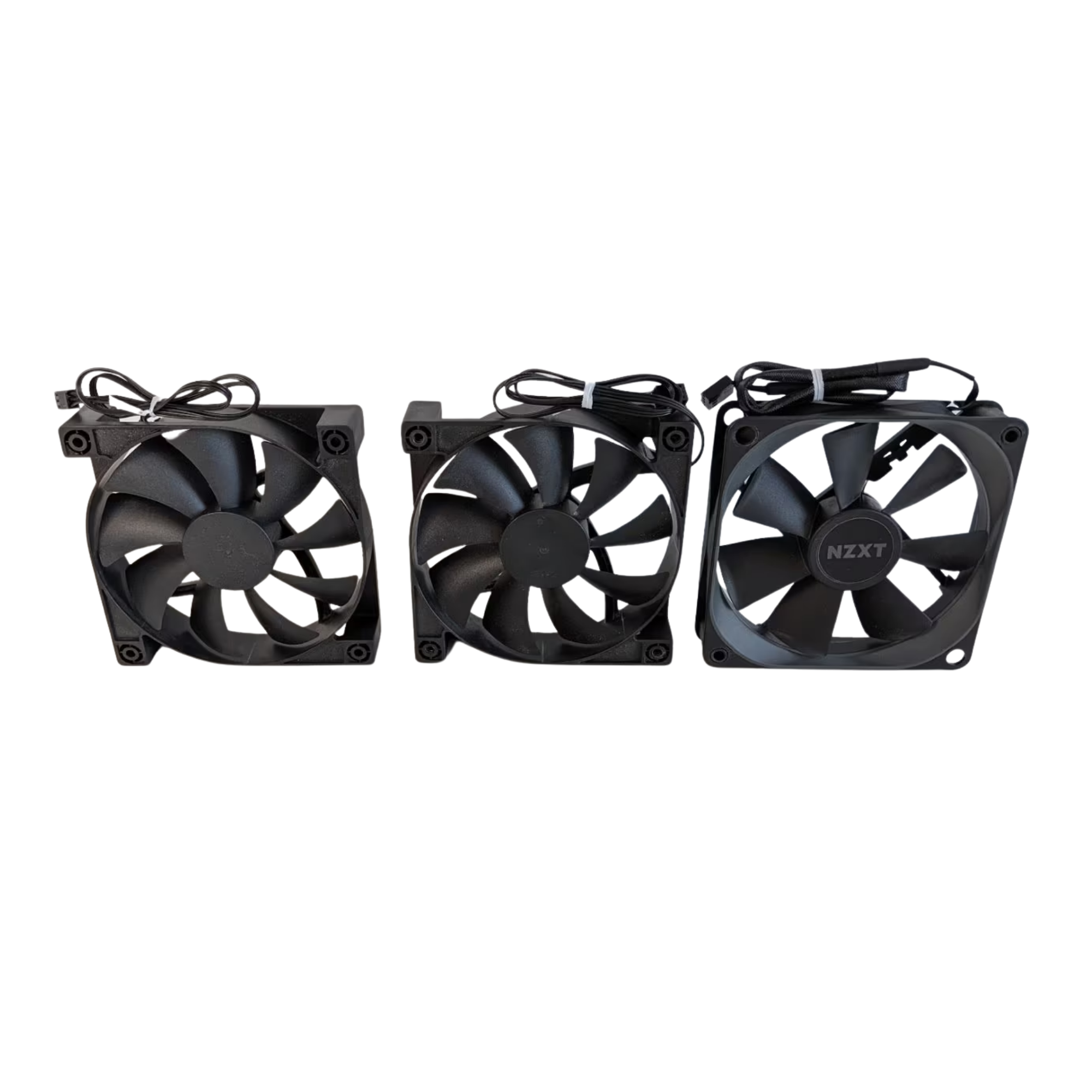 3 stück nzxt 120mm gehäuselüfter 3 stück nzxt 120mm gehäuselüfter